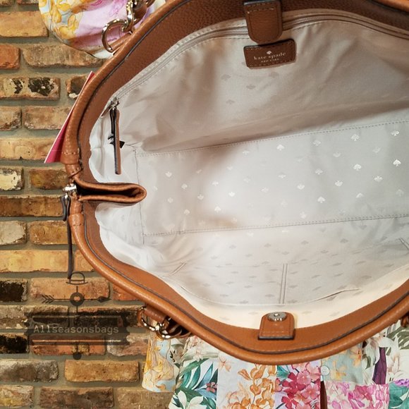 Kate Spade Cobble Hill Andee Shoulder Tote Ginger - Picture 10 of 11